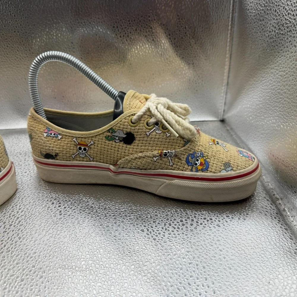 Size 3.5M/5W Vans One Piece Authentic Nami Straw Hat Crew Unisex Sneakers 500714